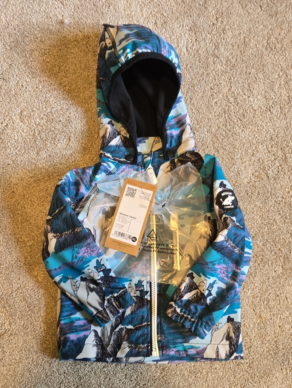 Reima Moomin Vantti Softshell 18-24 Months